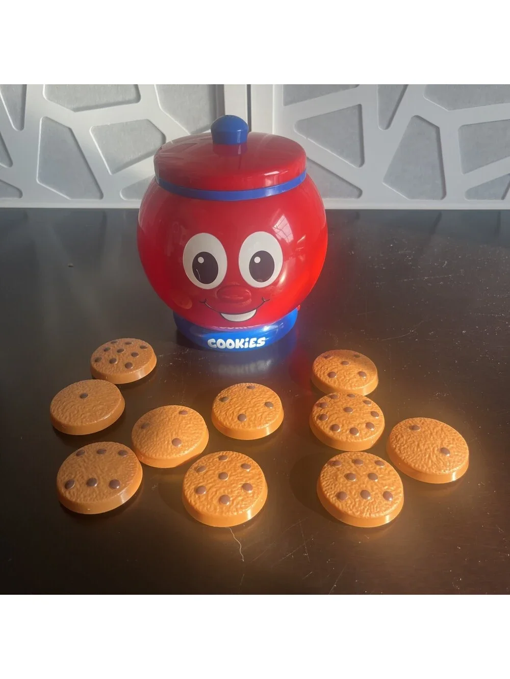 Fisher Price Laugh and Learn Cookie Shape Surprise Toy Cookie Jar Interactive
